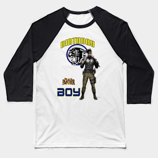 Superhero of Birthday Boy Baseball T-Shirt